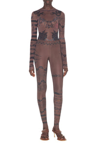 Legging JPG x Knwls imprimé - Ebene & Grey & Black