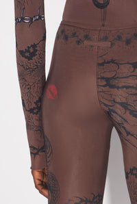 Legging JPG x Knwls imprimé - Ebene & Grey & Black