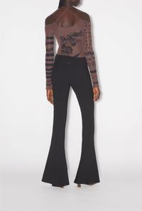 Pantalon JPG x Knwls en laine - Black