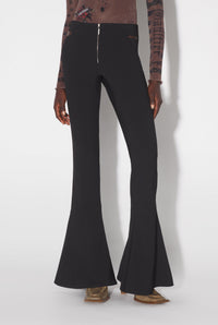 Pantalon JPG x Knwls en laine - Black