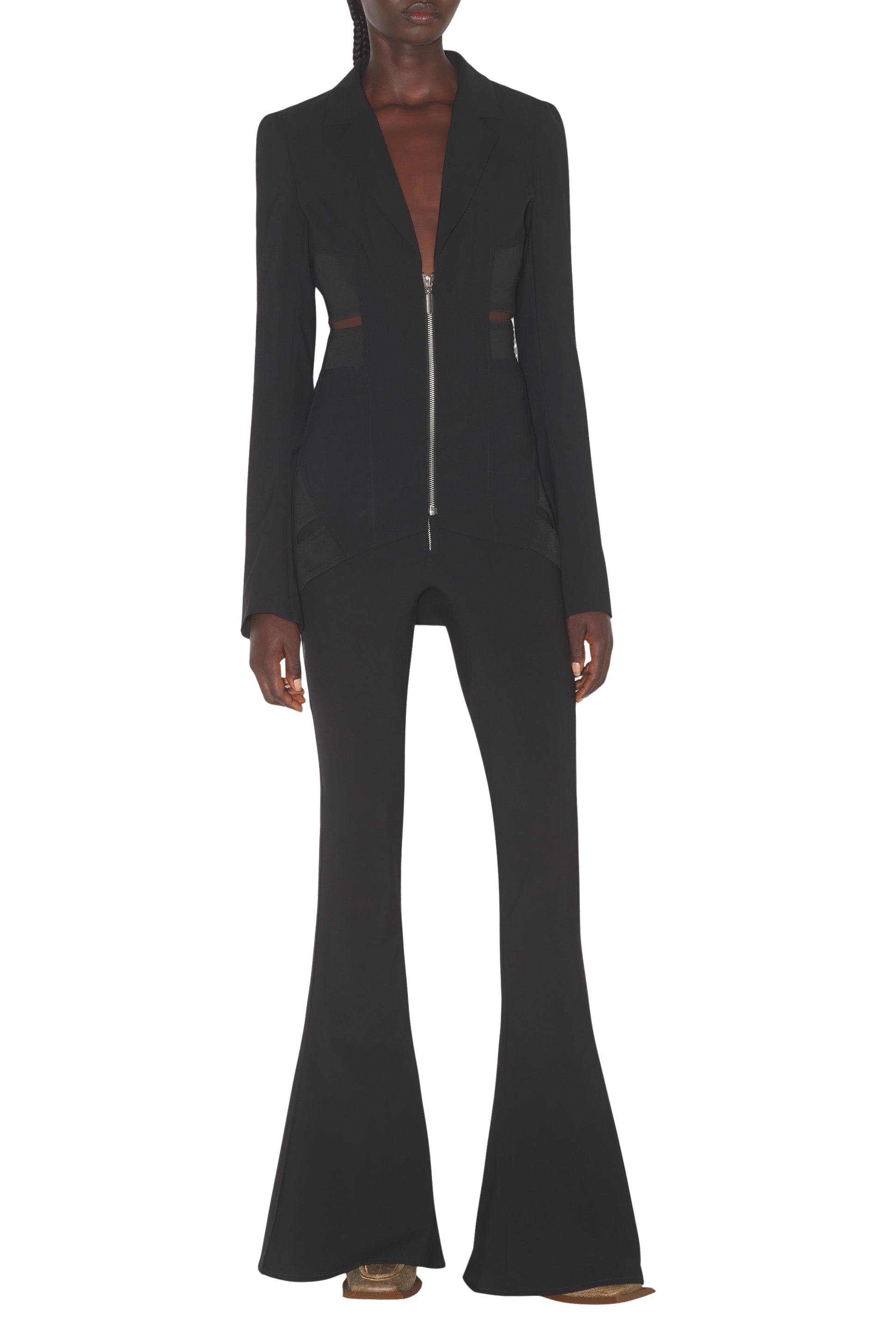 Veste JPG x Knwls en laine - Black