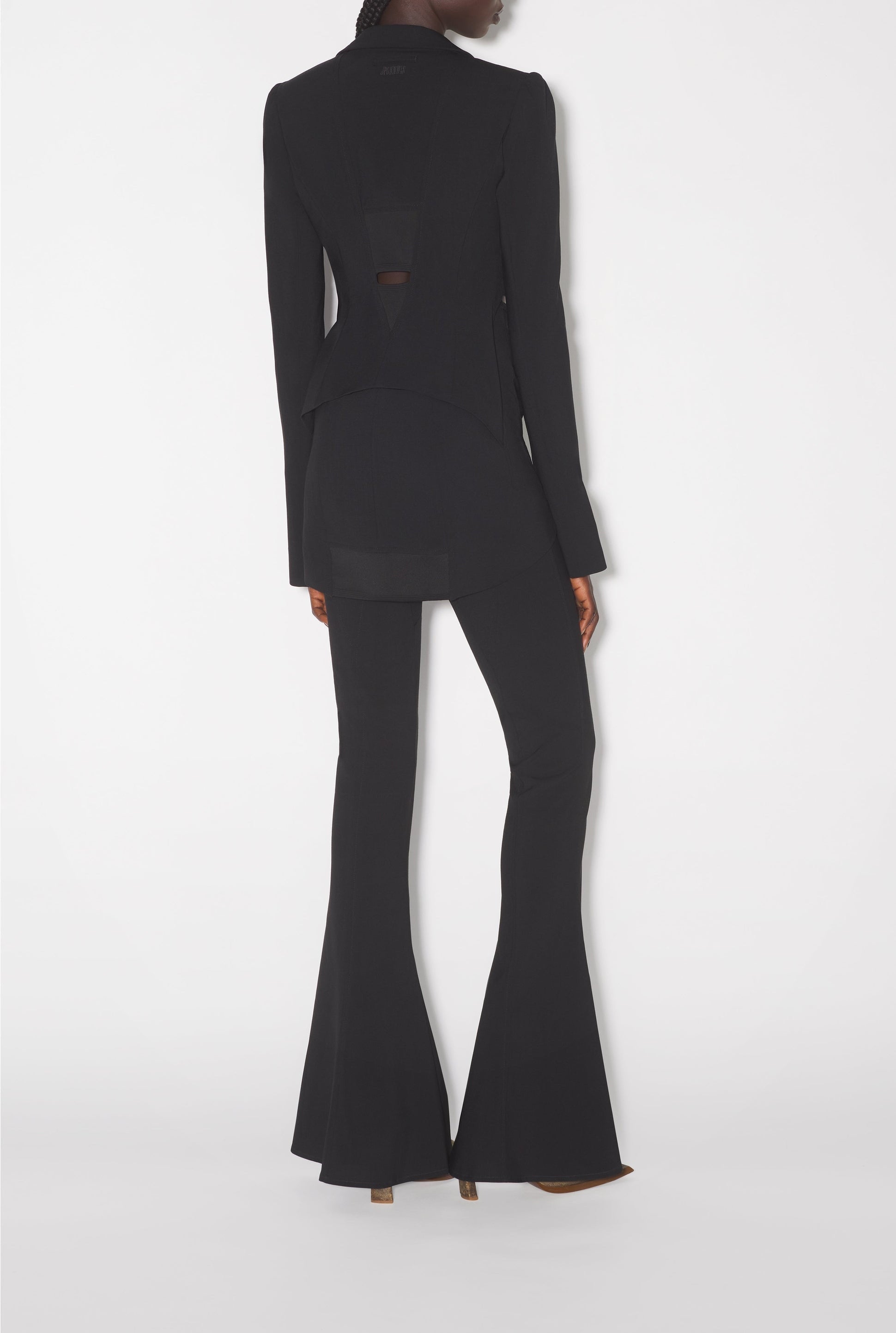 Veste JPG x Knwls en laine - Black