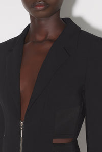 Veste JPG x Knwls en laine - Black