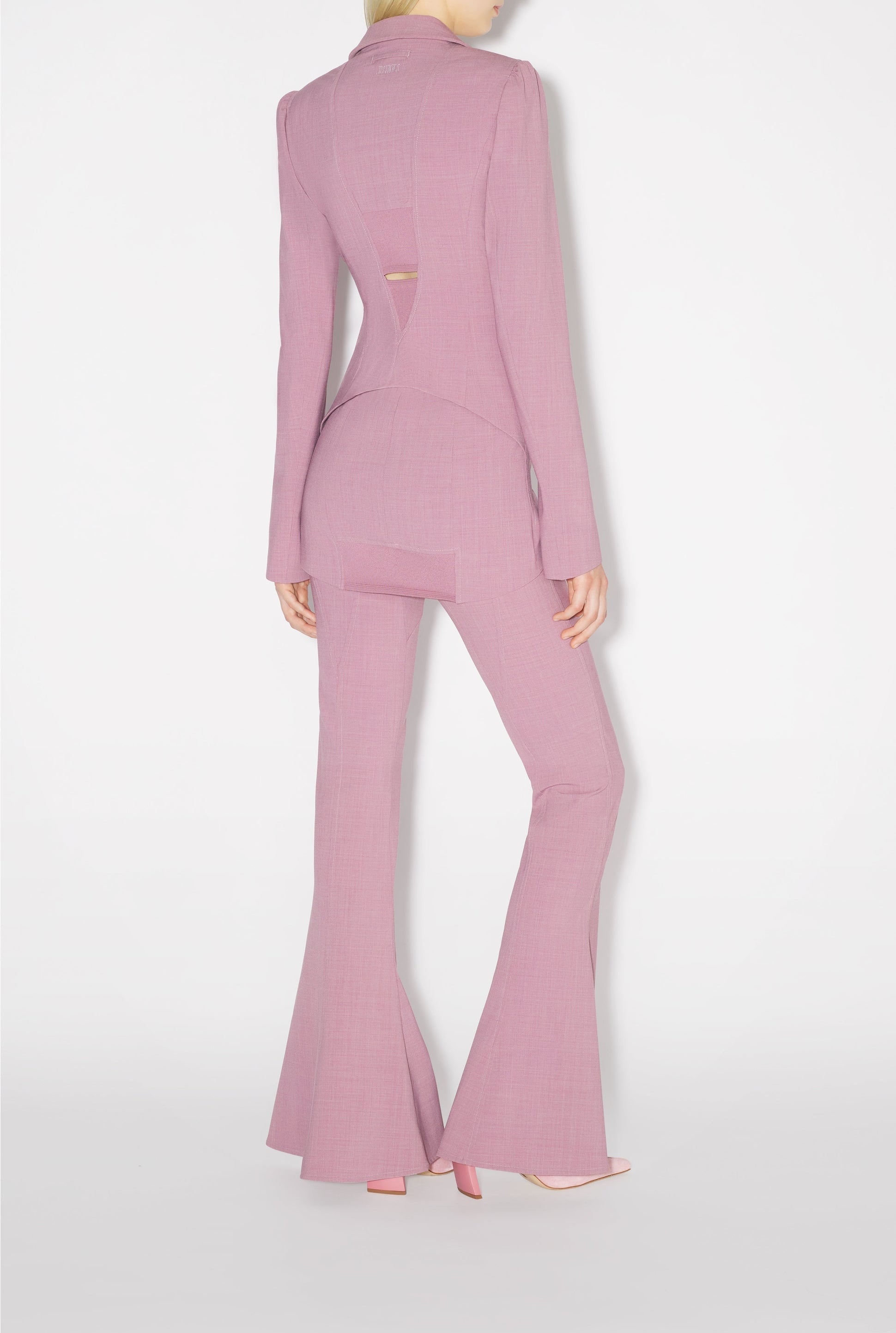 Veste JPG x Knwls en laine - Lilac