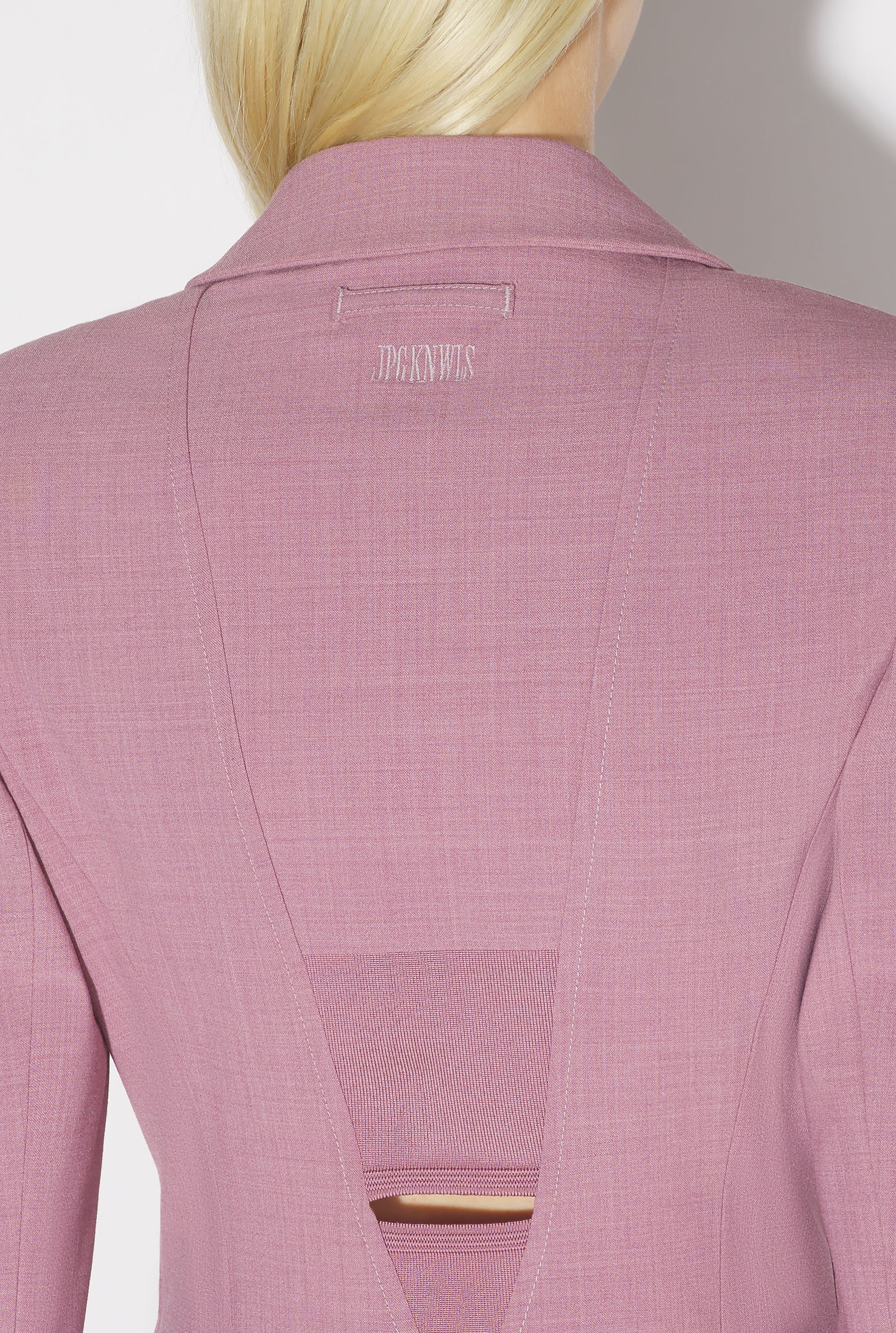 Veste JPG x Knwls en laine - Lilac
