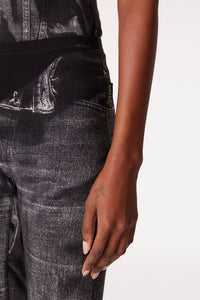 Legging Tattoo imprimé - Black & Grey