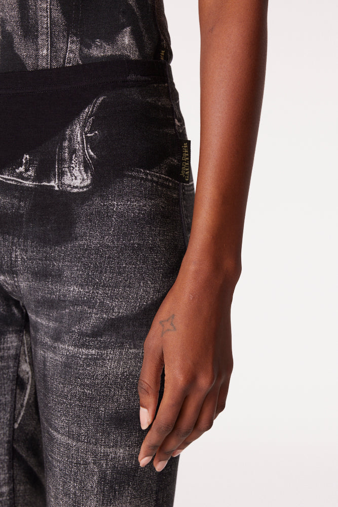 Legging Tattoo imprimé - Black & Grey