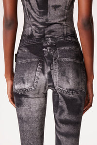 Legging Tattoo imprimé - Black & Grey