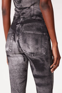 Legging Tattoo imprimé - Black & Grey
