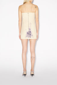 Robe Tattoo en cuir - Nude & Navy