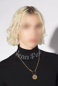 Collier "325" avec logo - Gold