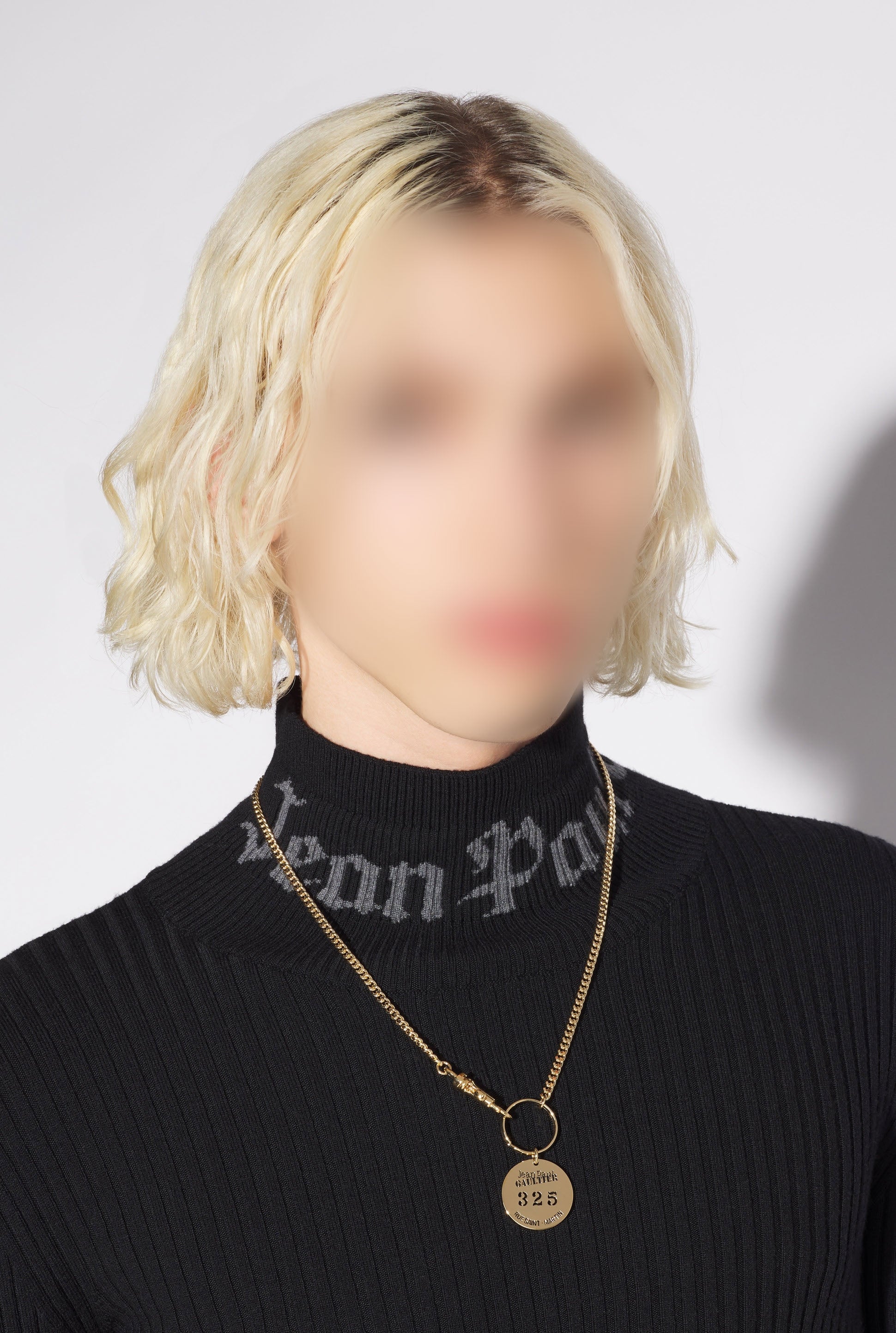 Collier "325" avec logo - Gold