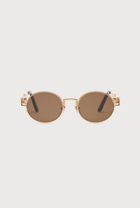 Lunettes de soleil unisexe Double ressort - Pink