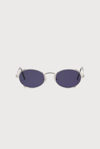 Les Lunettes De Soleil 55-3175 Argentées - Silver