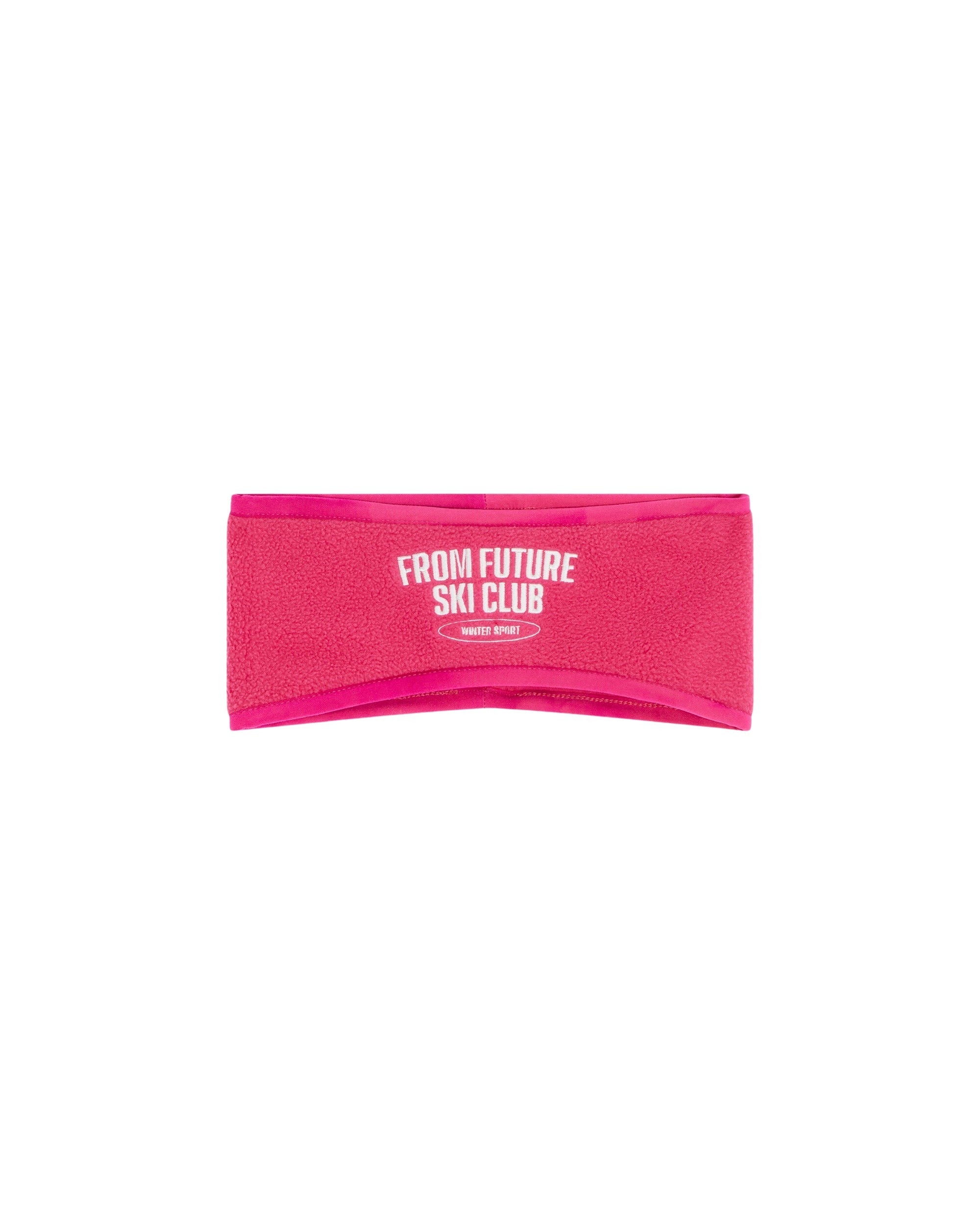 Bandeau cache-oreilles Ski Club - Winter Fuschia