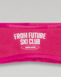 Bandeau cache-oreilles Ski Club - Winter Fuschia