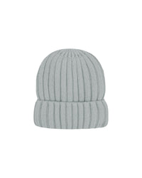 GRIS CHINE FONCE / DJV / QTY : 14 / Bonnet à Revers à Côtes - Gris Chine Fonce