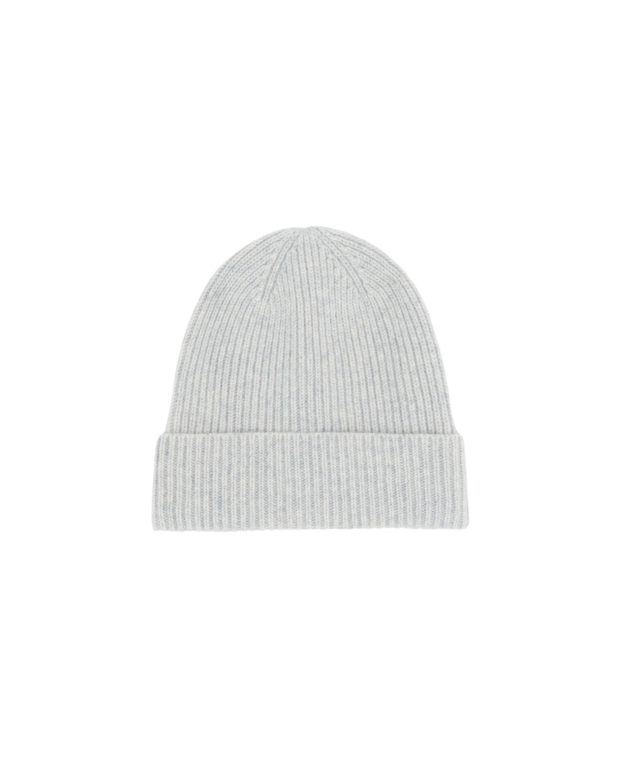 GRIS CHINE CLAIR / DJV / QTY : 83 / Bonnet à Revers à Petites Côtes - Gris Chine Clair