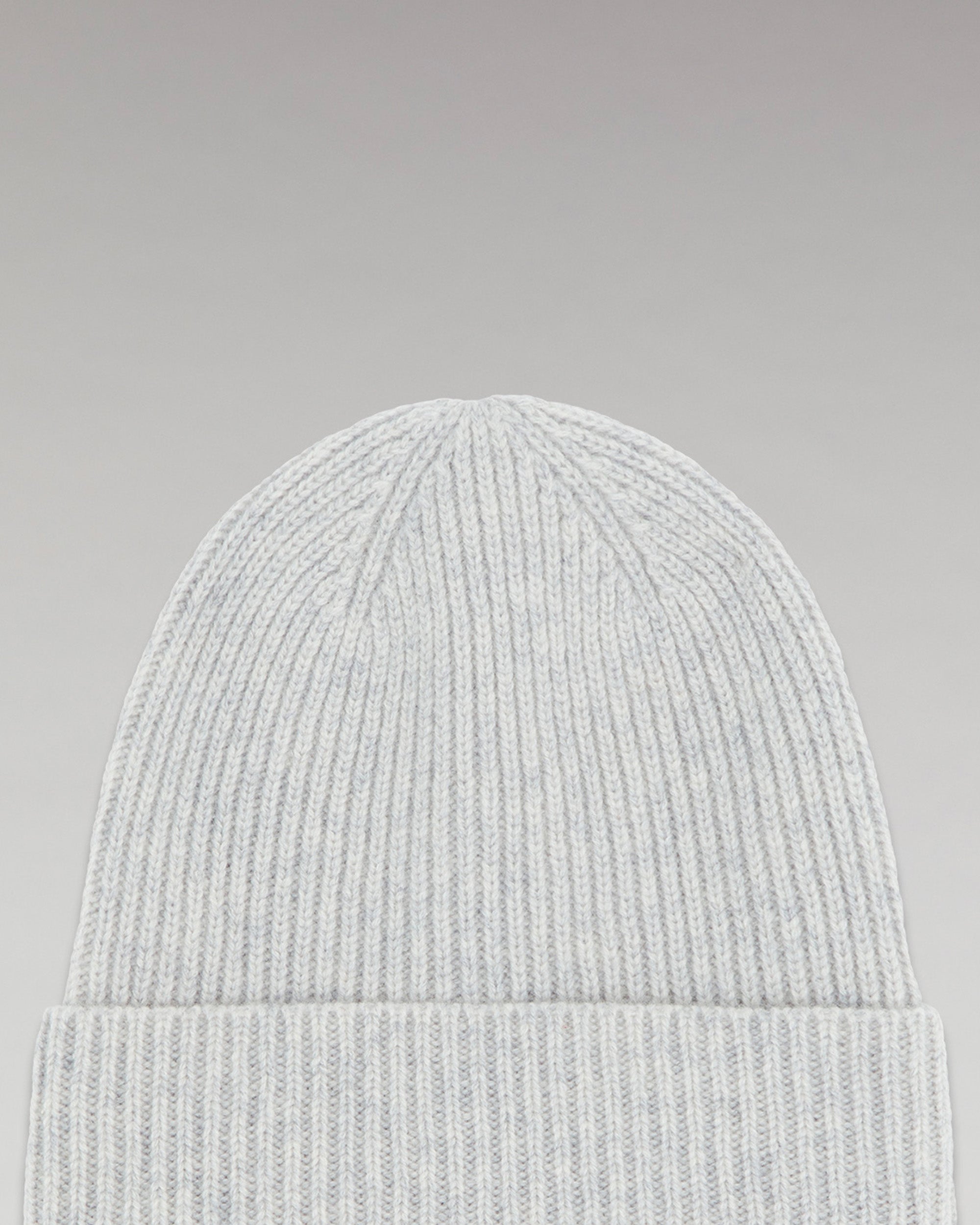 GRIS CHINE CLAIR / DJV / QTY : 83 / Bonnet à Revers à Petites Côtes - Gris Chine Clair
