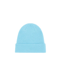 ACID BLUE / DJV / QTY : 42 / Bonnet à Revers à Petites Côtes - Acid Blue