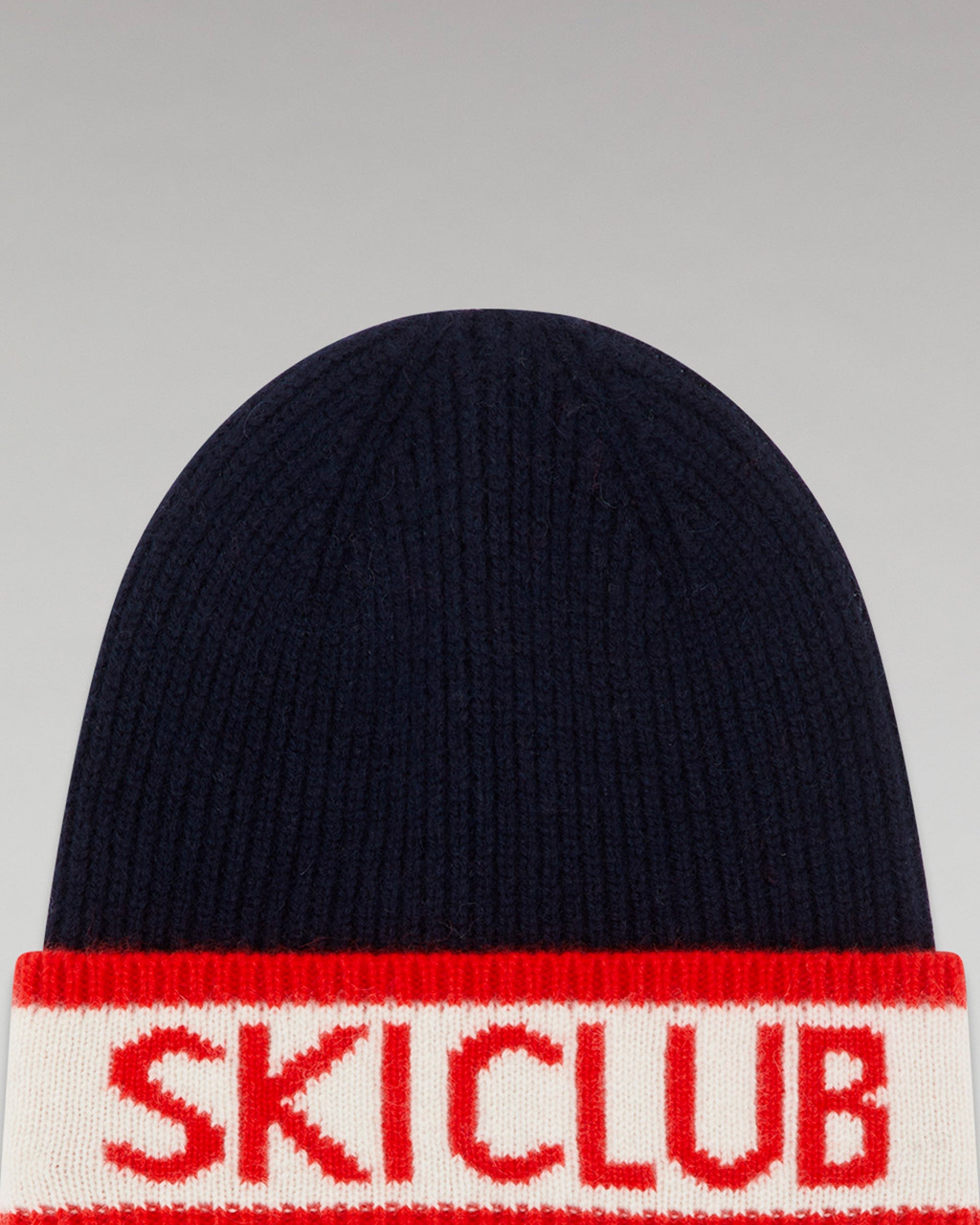 NAVY / DJV / QTY : 15 / Bonnet à Revers Ski Club - Navy