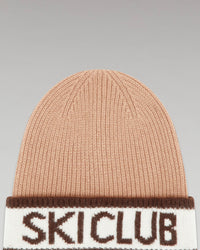 CAMEL / DJV / QTY : 32 / Bonnet à Revers Ski Club - Camel