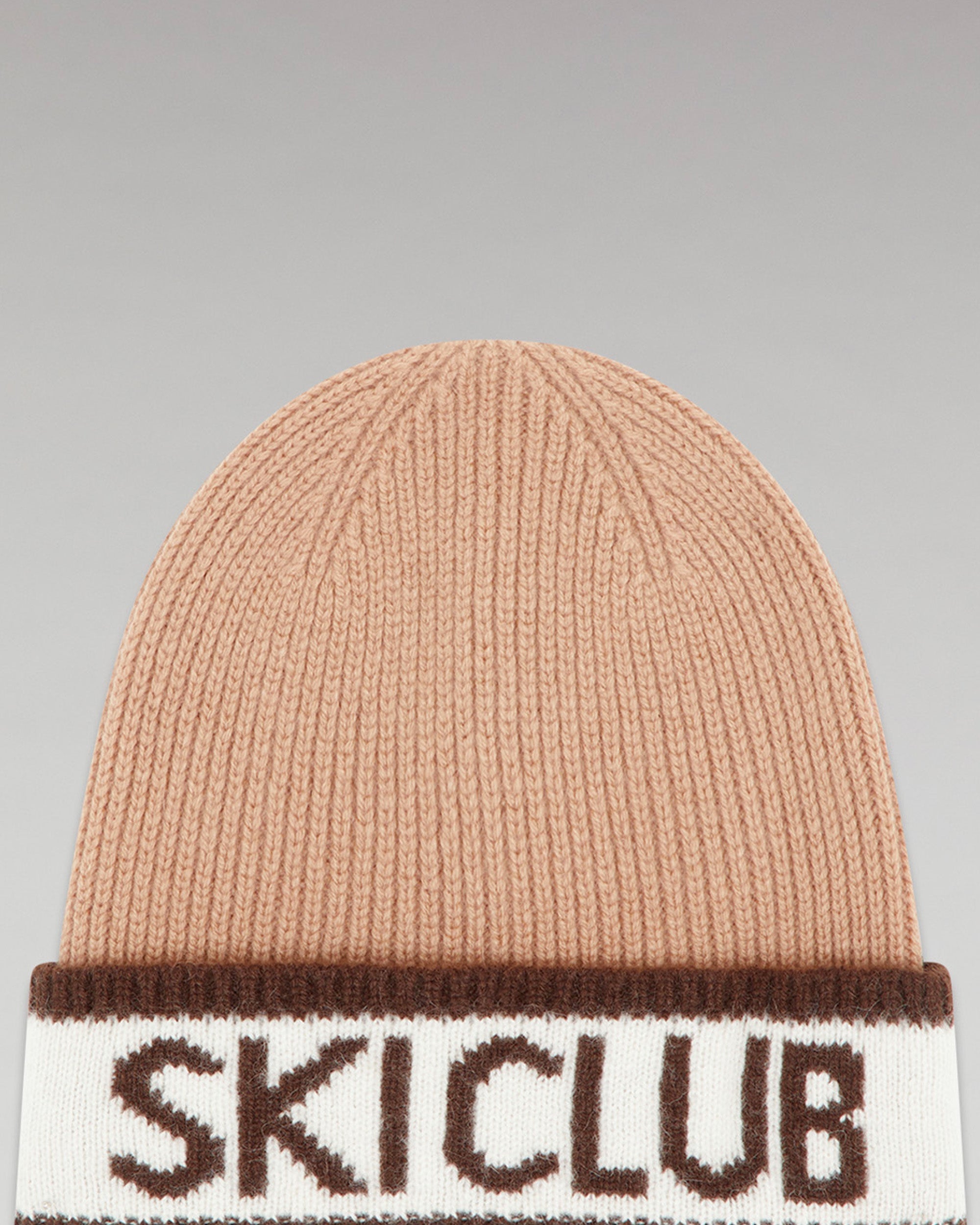 CAMEL / DJV / QTY : 32 / Bonnet à Revers Ski Club - Camel