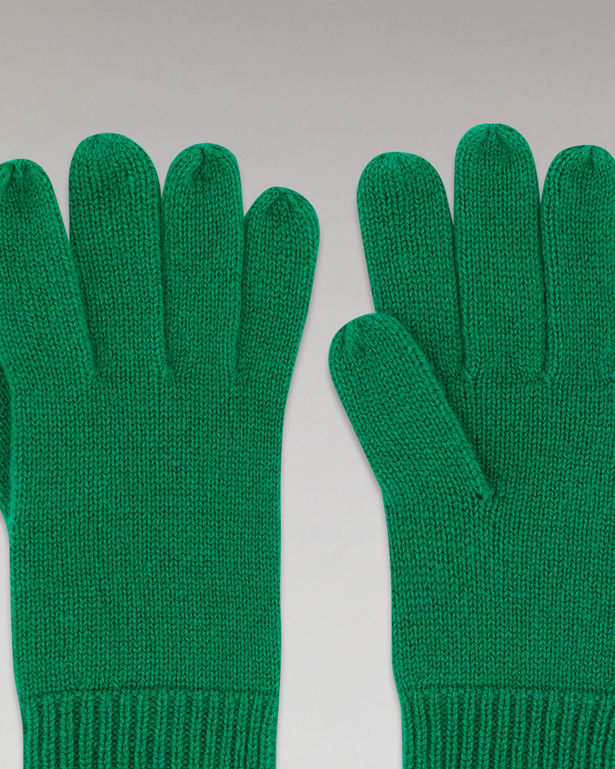 Gants basique en cachemire - Winter Green