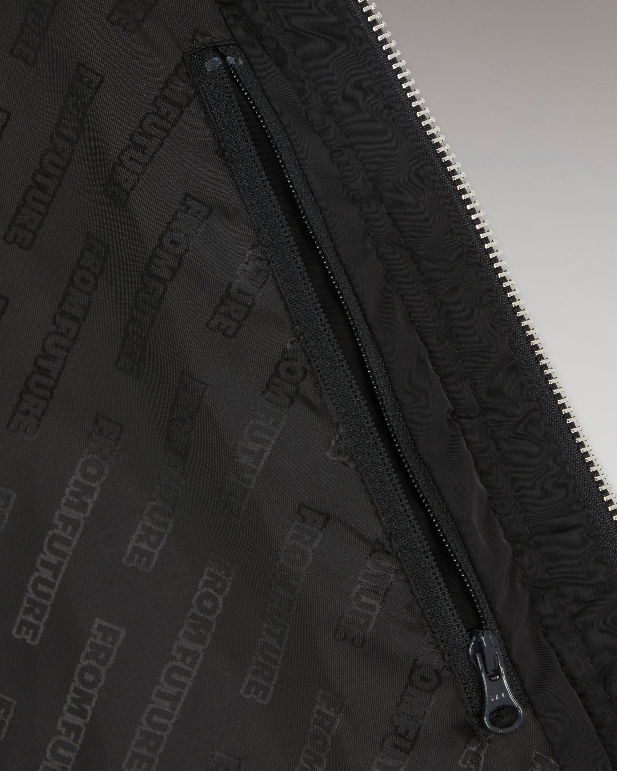 Doudoune oversize matelassée Future - Noir