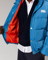 Doudoune oversize matelassée Future - Washed Blue