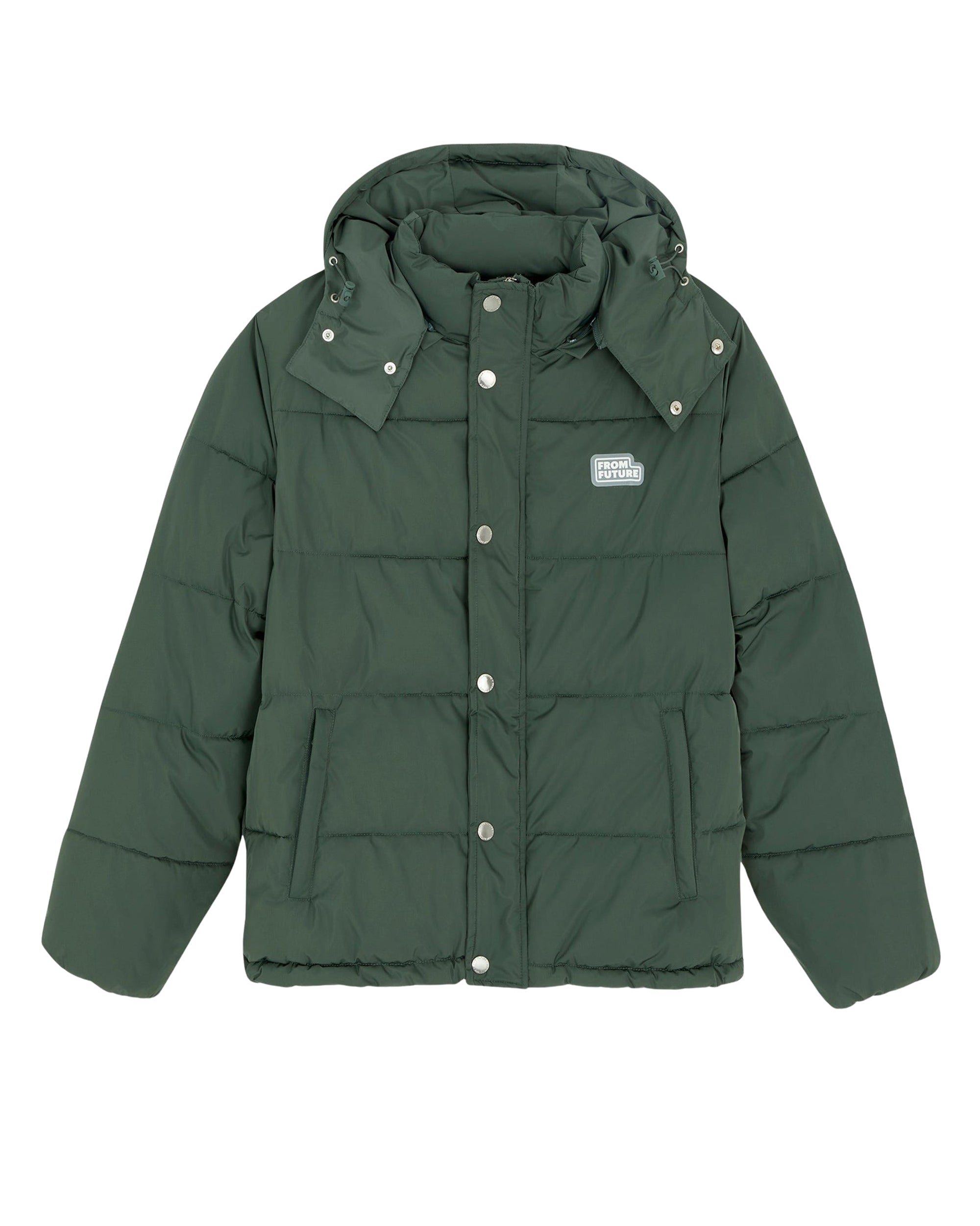 Doudoune oversize matelassée Future - Kaki