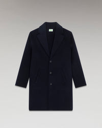 NAVY / NEW / QTY : 1 / Outerwear Manteau Long Double Face - Navy