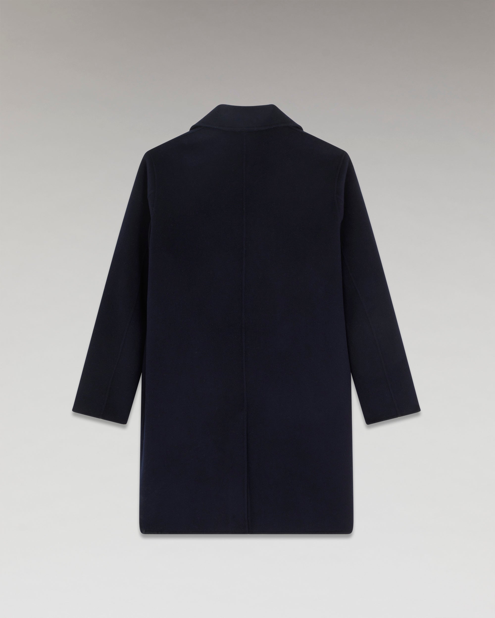 NAVY / NEW / QTY : 1 / Outerwear Manteau Long Double Face - Navy
