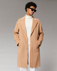 CAMEL / NEW / QTY : 19 / Outerwear Manteau Long Double Face - Camel