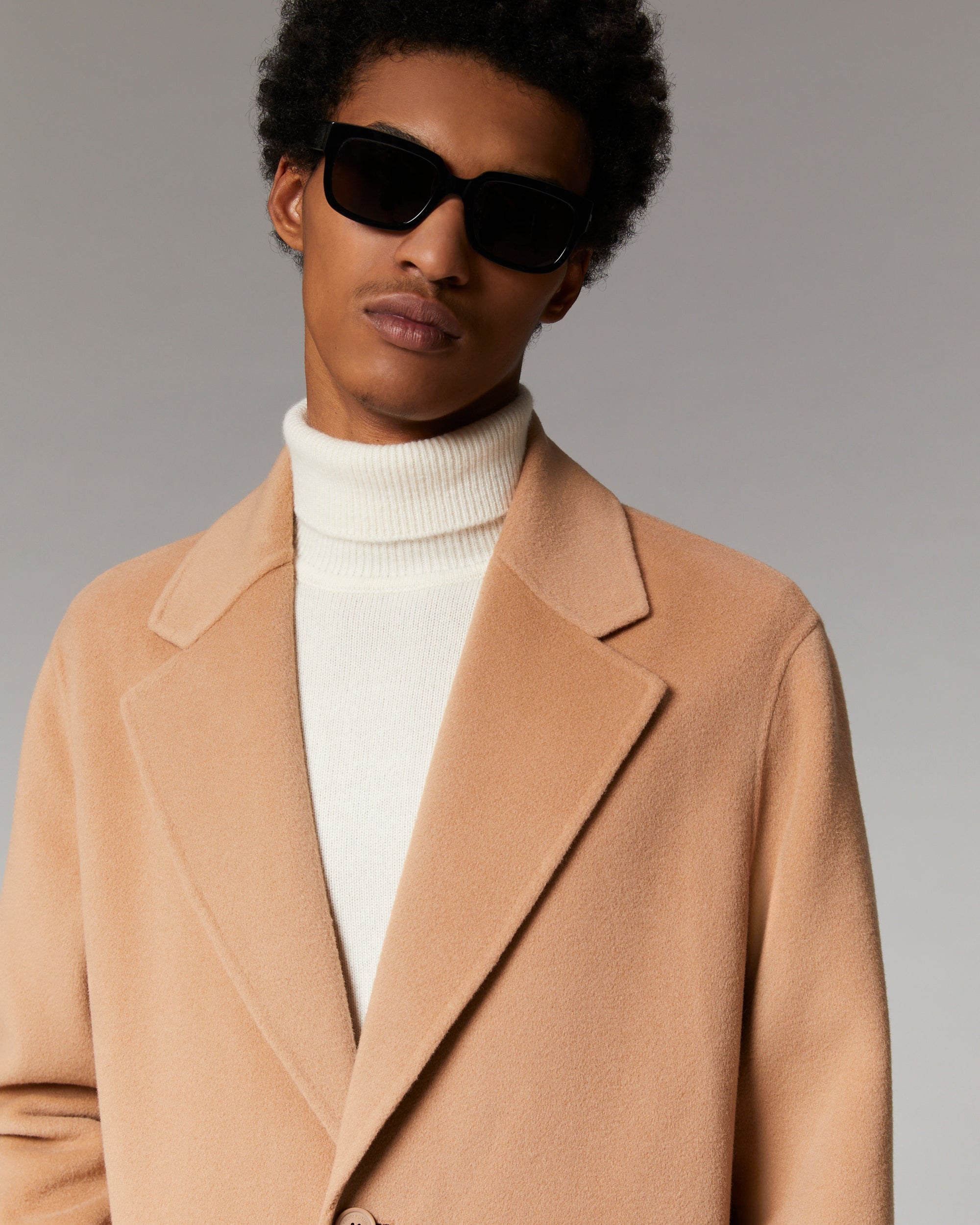 CAMEL / NEW / QTY : 19 / Outerwear Manteau Long Double Face - Camel