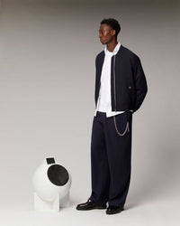 NAVY / DJV / QTY : 2 / Outerwear Veste Teddy - Navy