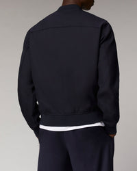 Veste Teddy en laine - Navy
