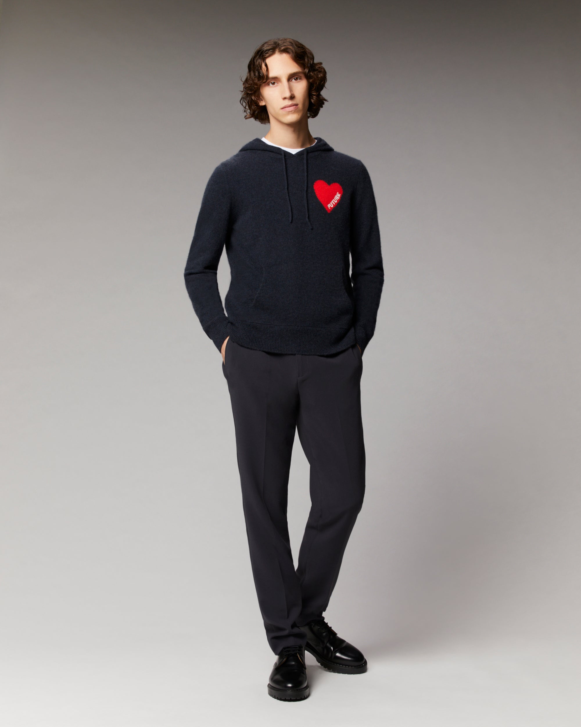 ANTHRACITE / NEW / QTY : 100 / Pantalon Droit Casual - Anthracite
