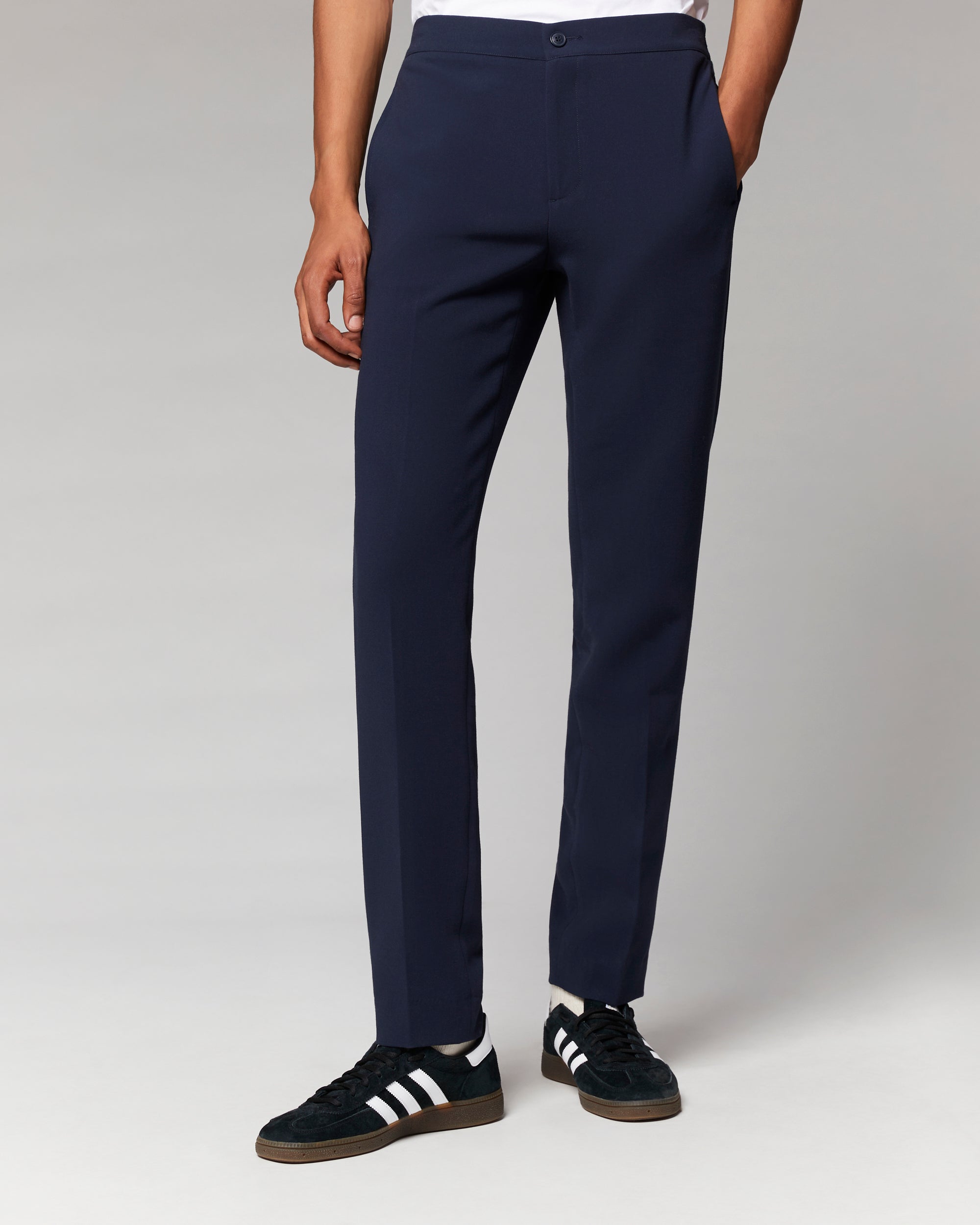Pantalon droit casual - Navy