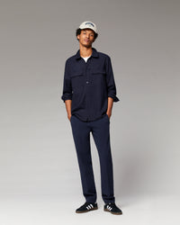 NAVY / NEW / QTY : 82 / Pantalon Droit Casual - Navy
