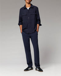 Pantalon droit casual - Navy