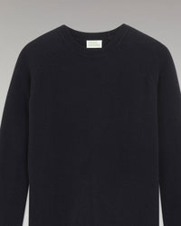 NAVY / NEW / QTY : 1 / Pull Col Rond Raglan - Navy
