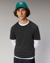 ANTHRACITE / DJV / QTY : 3 / T-Shirt Col Rond Basique - Anthracite