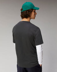 ANTHRACITE / DJV / QTY : 3 / T-Shirt Col Rond Basique - Anthracite