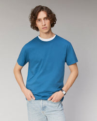 PRUSSIAN BLUE / NEW / QTY : 1 / T-Shirt Col Rond Oversize - Prussian Blue