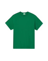 FOREST GREEN / DJV / QTY : 0 / T-Shirt Col Rond Oversize - Forest Green