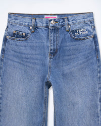 MEDIUM BLUE / NEW / QTY : 1 / Jean Jackie - Medium Blue