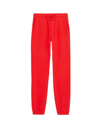 Pantalon de jogging droit Coeur - Rouge Vif