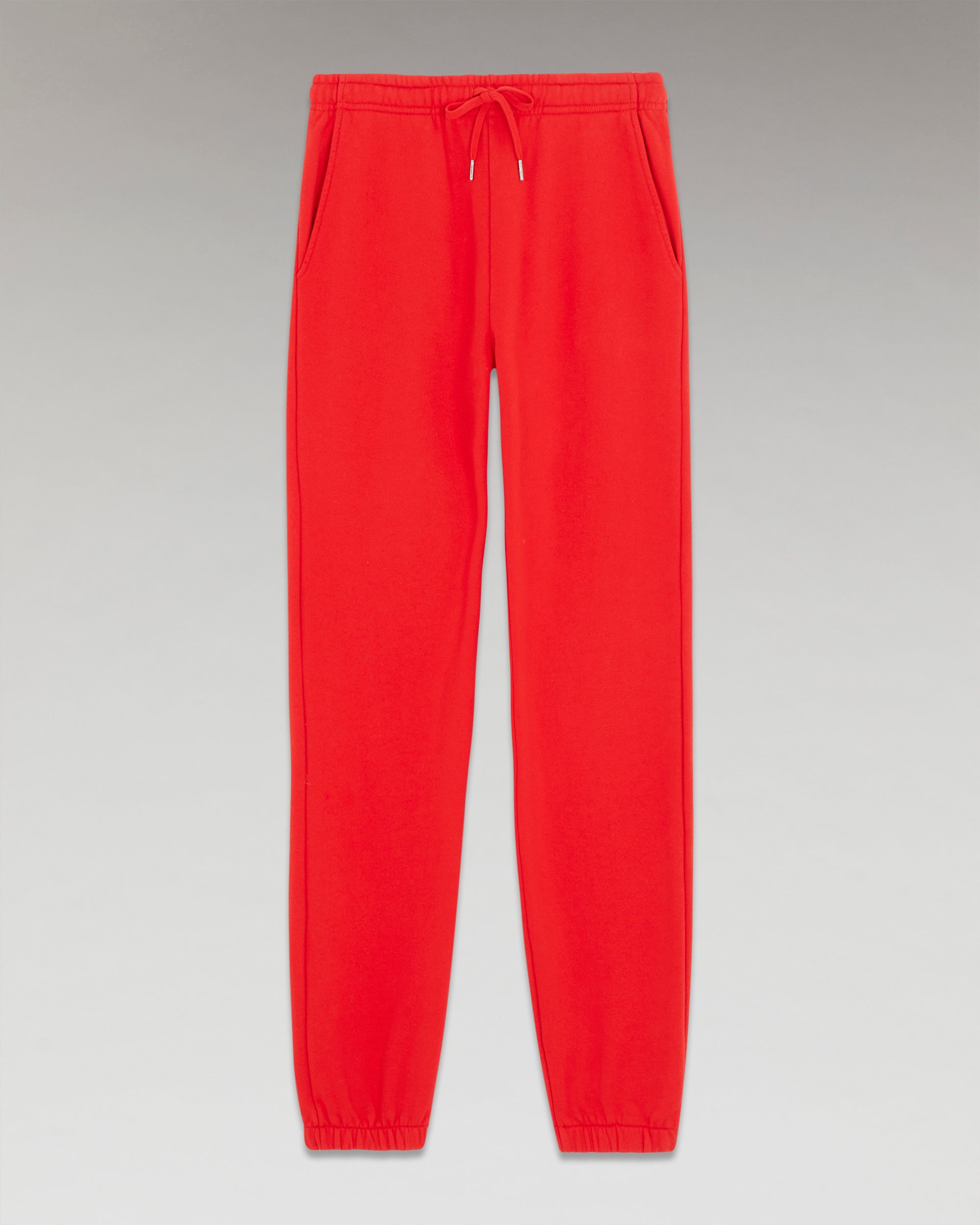 ROUGE VIF / NEW / QTY : 10 / Jogging Droit Coeur - Rouge Vif