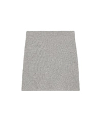 GRIS CHINE FONCE / DJV / QTY : 1 / Jupe Mini À Côtes - Gris Chine Fonce